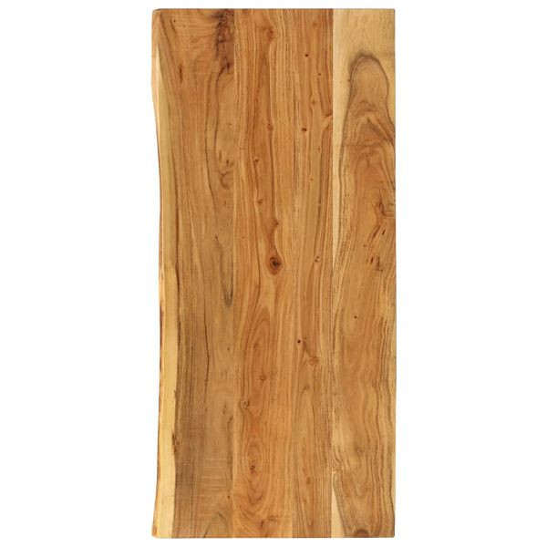 vidaXL Badezimmer-Waschtischplatte Massivholz Akazie 140x52x2,5 cm, 286325