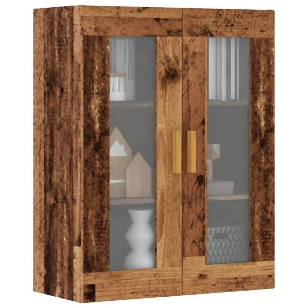 vidaXL Hängeschrank Altholz-Optik 69,5x34x90 cm, 857043