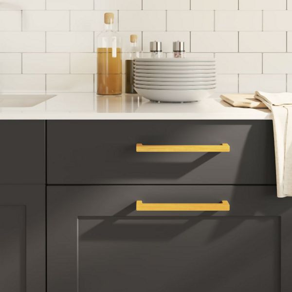 vidaXL Möbelgriffe 20 Stk. Golden 192 mm Edelstahl, 3203647