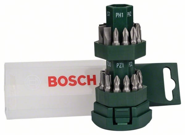 Bosch Schrauberbit-Set Big-Bit, 25-teilig, 2607019503