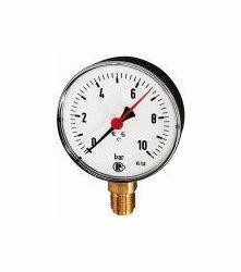 Wika Standardmanometer, Anschluss radial unten, 101950