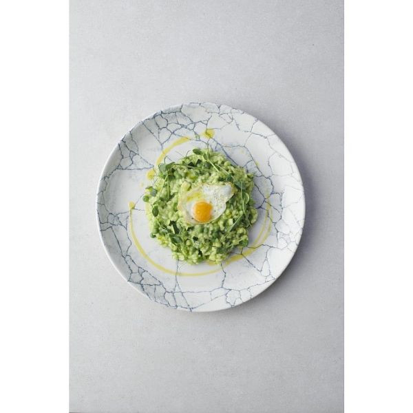 Churchill Studio Prints Kintsugi Pearl Evolve Coupe-Teller, Grau, 219 mm, (12 Stück), FS939
