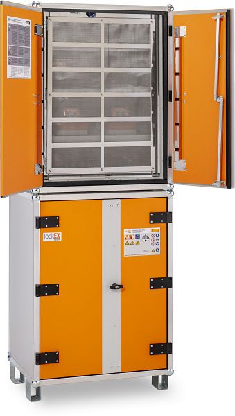 Cemo Akku-Ladeschrank Premium 8/20, 230V mit Füßen, 12050