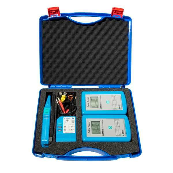 Kurth Electronic Kabeltester Set und Telco Leitungssucher Kit, KE7701, D707A