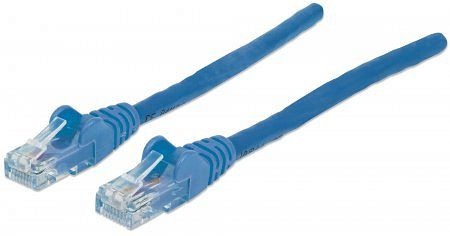 INTELLINET Netzwerkkabel, Cat6, U/UTP, CCA, RJ45-Stecker/RJ45-Stecker, 20,0 m, blau, 730464