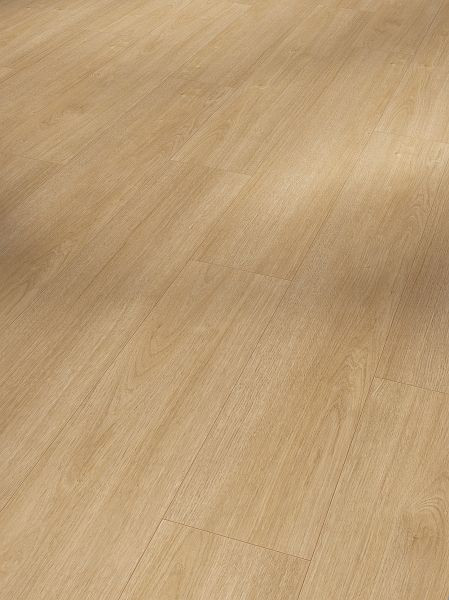 Parador Laminat Basic 400 Eiche Prestige natur Landhausdiele Seidenmatte Struktur 4-seitige V-Fuge, VE: 10 Stück, 1744349
