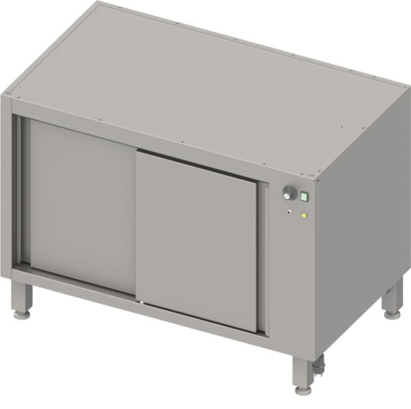 Stalgast Wärmeunterschrank BOX50 mit Schiebetüren, 1300x640x700 mm, BX13682