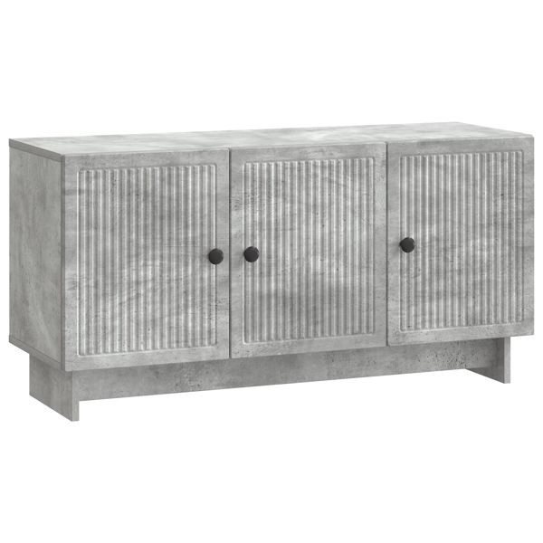 vidaXL TV-Schrank Betongrau 99 x 34,5 x 50 cm Holzwerkstoff, 894028