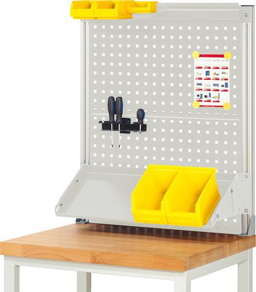 RAU System-Aufbau (Komplettset-02 B750 mm), zur Montage auf Arbeitsplatte, RAL7035, SAE-KM02-0750.12