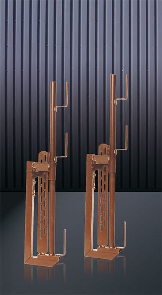 Eichinger Schutzgeländerzwinge 1318.1, Höhe 1000, ohne Bügel, lackiert, 13180100000000