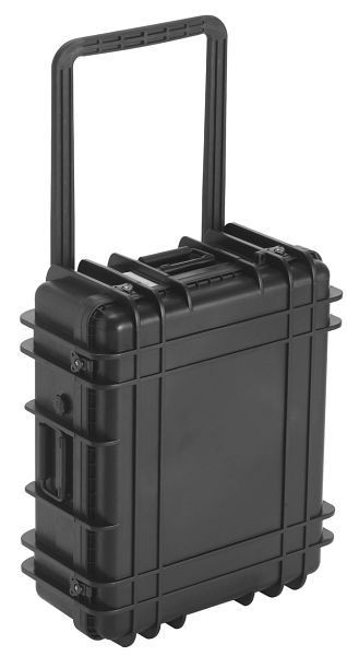 Underwater Kinetics UK 822 Wasserdichter Polypro Koffer mit Rädern, Noppen/Würfelschaum 559 x 460 x 213 mm, 503662