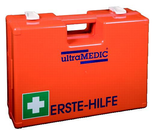 ultraMEDIC ultraBOX "SUPER", mit Füllung DIN 13157, orange, SAN-0171-OR