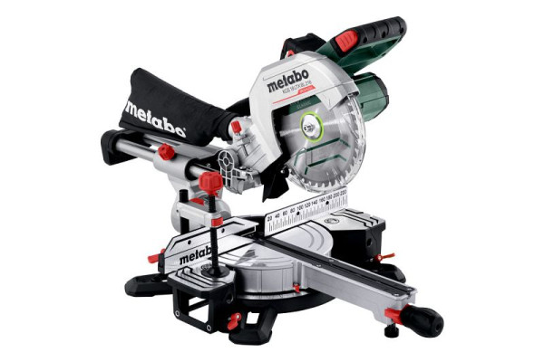 metabo Akku-Kappsäge KGS 18 LTX BL 216, inkl. 2 Akkus und Ladegerät, 614216650