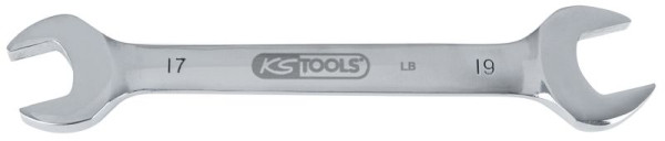 KS Tools Edelstahl Doppel-Maulschlüssel, 19x22mm, abgewinkelt, 964.2211