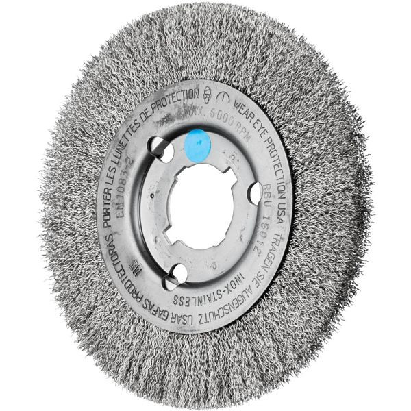 Pferd Rundbürste, ungezopft RBU 15012/22,2 INOX 0,30, VE: 2 Stück, 43505006