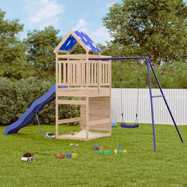 vidaXL Spielturm Massivholz Kiefer, 3279196, 8721102607738