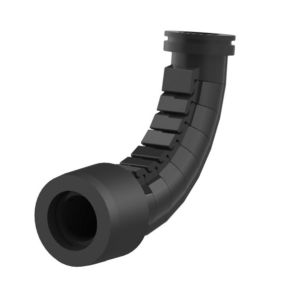 Hauff Rasterbogen aus Kunststoff inkl. Adapter. Passend für die Hauseinführung MIS60, 3030300108