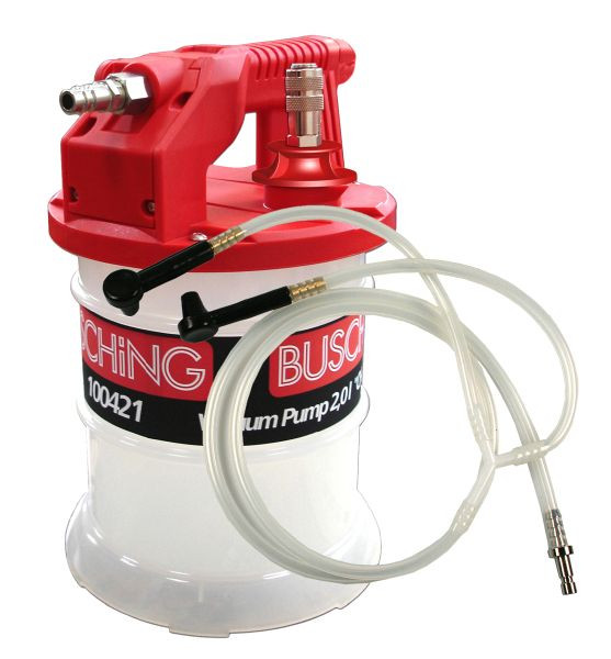 Busching Bremsenentlüfter Motorrad AIR, Vakuumpumpe-Druck 2 l + KIT, 50008