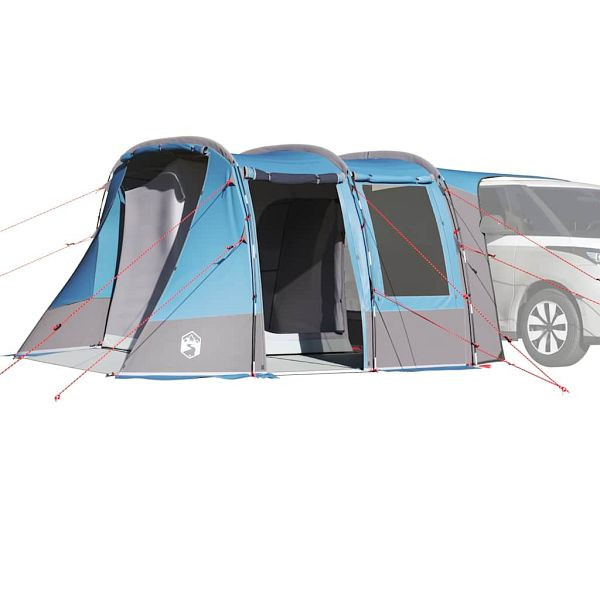 vidaXL Autozelt Blau Wasserdicht, Polyester mit PU-Beschichtung, 4009504