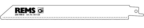 REMS Sägeblatt 200, VE: 2 Stück, 561126 R02, 4039976115919