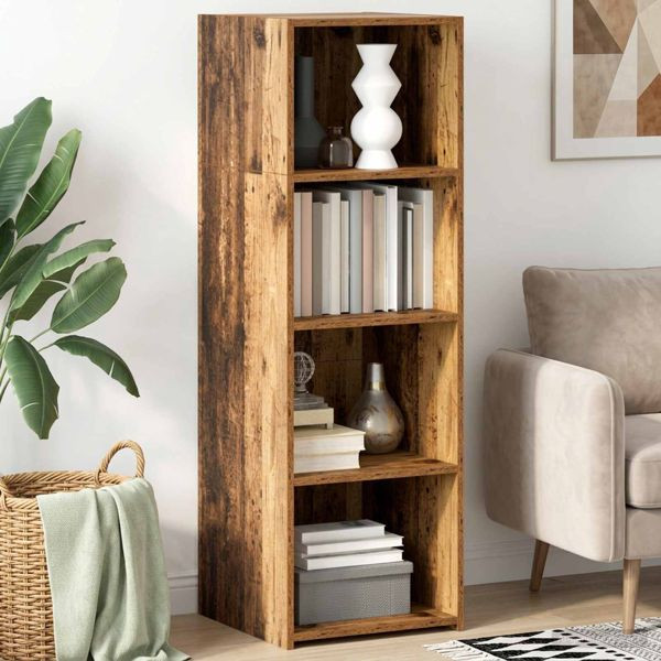 vidaXL Highboard Altholz 40 x 41 x 124 cm Holzwerkstoff, 8015664