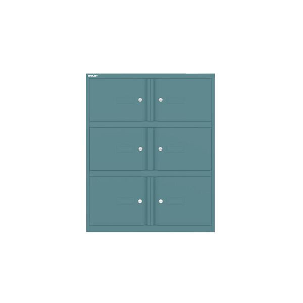 Bisley Essentials Office Locker, Höhe 1000-1024 x Breite 800 x Tiefe 470 mm, 674 doulton, YELD0810674