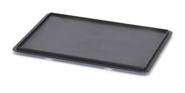 Auer ESD-Auflagedeckel für Eurobehälter, LxB: 40 x 30 cm, ESD DE 43