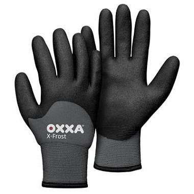 OXXA Handschuh X-Frost 51-860, schwarz/grau, VE: 12 Paar, Größe: 11, 15186011
