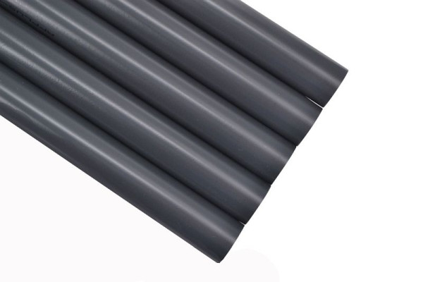 OKU PVC Rohr Ø 50 mm mit 1,00 m Länge, VE: 5 Stück, PVC-5