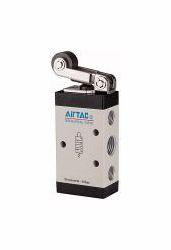 Riegler 5/2-Wegeventil, mechanisch betätigt, Rollenhebel, 115958