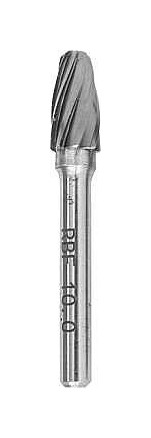 Iwetec Hartmetall-Frässtift Rundbogenform, Alu, 749961-01