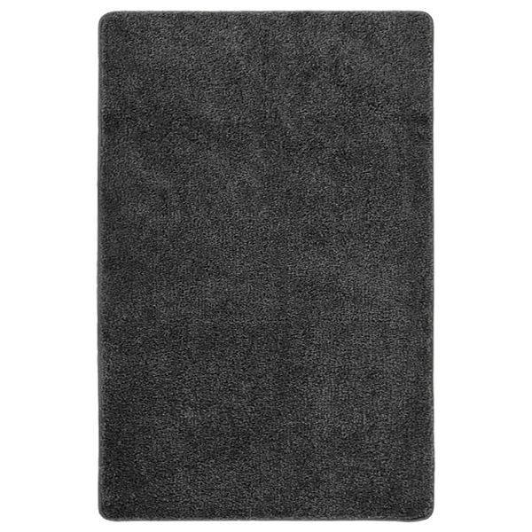 vidaXL Shaggy-Teppich Dunkelgrau 200x290 cm Rutschfest, 340381