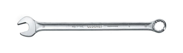GEDORE Ring-Maulschlüssel mit gleichen Schlüsselweiten, extra lang, 12 mm, 6100540