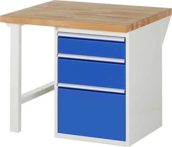 RAU Werkbank Serie 7000 - Modell 7508-1, B1000 x T900 x H890 mm, 13-7508A1-109B4M.11