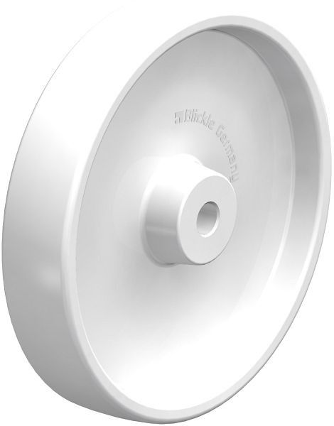 Blickle PO 201/15G Rad aus Polyamid, Weiß, 267054