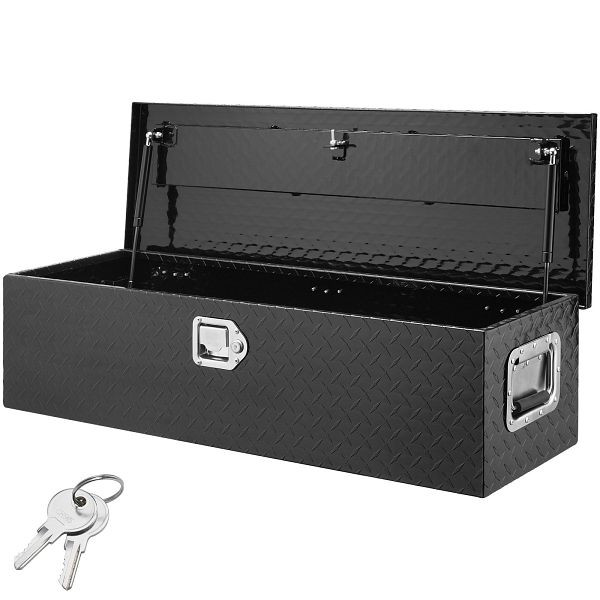 VEVOR 990 x 330 x 254 mm Werkzeugkasten für Lkw-Ladefläche, Abschließbar 83 L, 39 kg Tragfähigkeit Organizer für Wohnmobil, PKW, LCZXG39X13X10BIVQV0