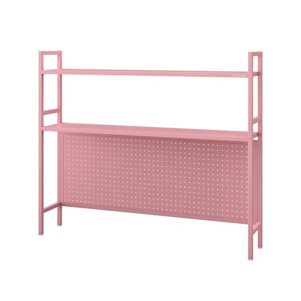 Jan Nowak Metallaufsatz für Schreibtisch WENDY, 1150 x 980 x 220 mm, rosa, 1641