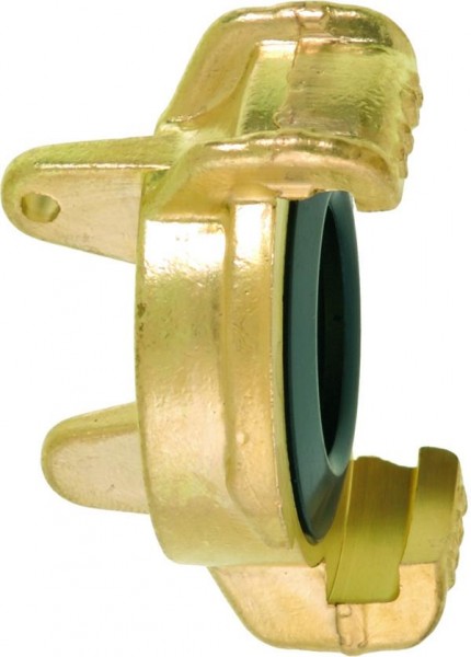 GEKA plus-Blindkupplung, MS mit 3mm-Bohrung für Kettchen, VE: 10 Stück, 04.3118