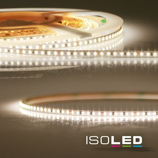 ISOLED LED CRI819 Flexband, 24V DC, 15W, IP20, Amber, 5m Rolle, 120 LED/m, 115700