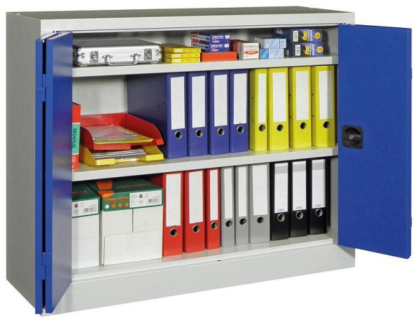 Pavoy Falttürenschrank 1000/500/1200, Drehgriff Hakenriegel, Böden gepulvert, 39392-120-501-910515