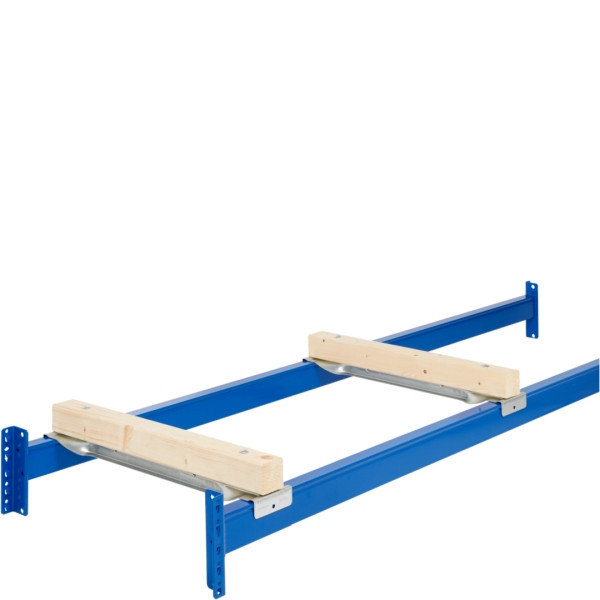 BITO Tiefenauflage 1100x2.0 Set mit Holzaufsatz verzinkt, 30605