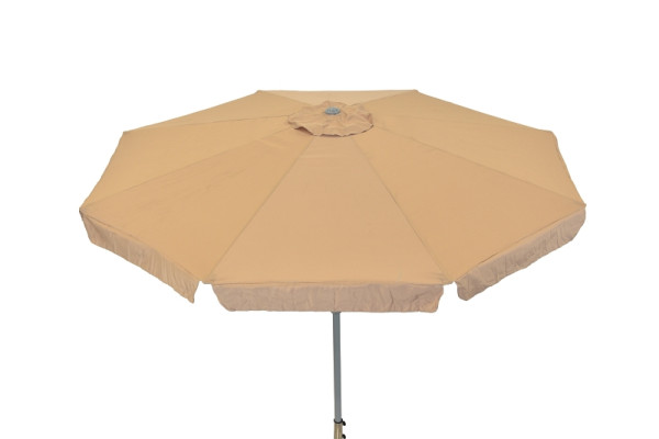 Merxx Marktschirm mit Kurbel, Ø 300 cm, beige, 29000-311