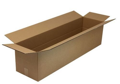 TransPak Wellpapp-Faltkarton 2-wellig, Innenmaß 1200 x 300 x 300 mm, Qualität 2.30BC, VE: 10 Stück, 299396
