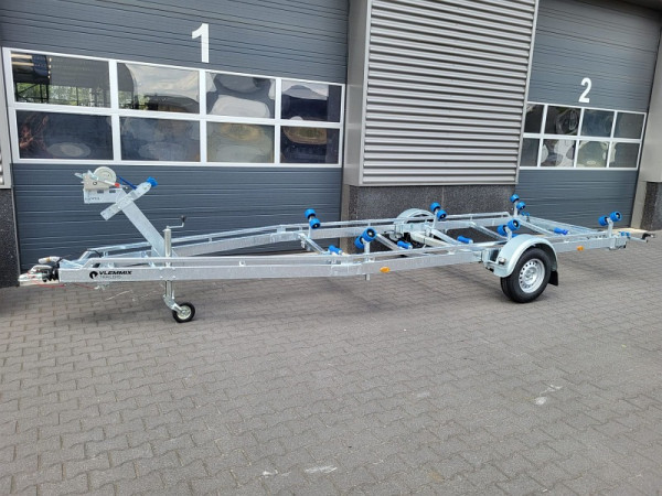 Vlemmix Bootsanhänger mit Rollen 700x220 cm, SW11899