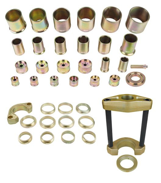 KS Tools Master Universal Presswerkzeug-Satz für Achsteile, 47-teilig, 440.0555