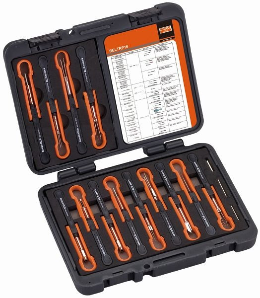 Bahco Systemkabel-Entrieglersatz, 16-teilig, BELTRP16, 7314150169917