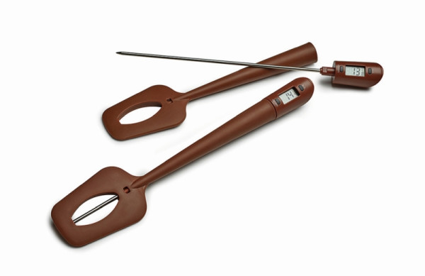 Schneider Stielschaber mit Thermometer, -50 / +300 C° - 320 x 65 mm, 160015