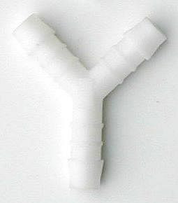 ELMAG Y-Abzweiger für Ø 10 mm Schlauch, PVC, 46234, 9004853462344