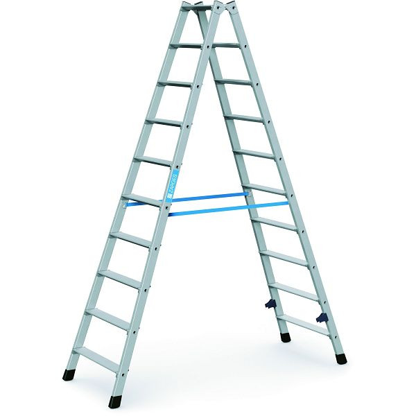 ZARGES Nova B - Stufen-Stehleiter 2 x 10 Stufen, 42470, 4003866424702