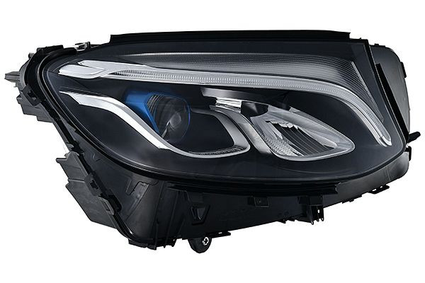 HELLA LED-Hauptscheinwerfer, für u.a. MERCEDES-BENZ GLC (X253), blau, ECE/CCC, für Rechtsverkehr, rechts, 1EX 354 877-181